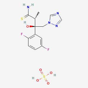 Isavuconazole intermediate structure, CAS 1286730-01-5