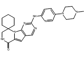 trilaciclib structure, CAS 1374743-00-6