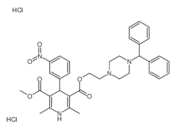 Manidipine dihydrochloride structure, CAS 126229-12-7