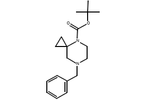 Tert-butyl 7-(3-methoxy-4-methoxycarbonylphenyl)-4,7-diazaspiro[2.5]octane-4-carboxylate structure, CAS 1845753-97-0