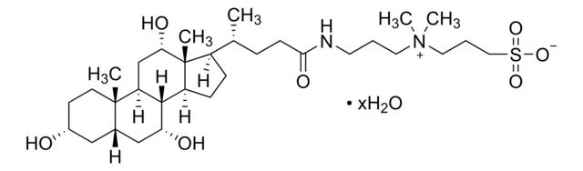 3-[(3-CholaMidopropyl)diMethylaMMonio]-1-propanesulfonate hydrate structure, CAS 331717-45-4