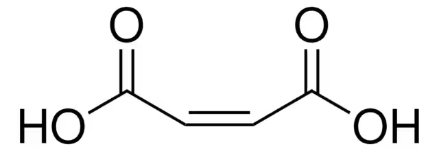 MALEIC ACID structure, CAS 6915-18-0