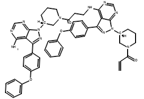 Ibrutinib Dimer Impurity structure, CAS 2031255-23-7