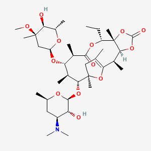 Erythromycin Impurity 9 structure, CAS 58781-38-7