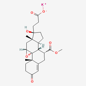 Eplerenone Hydroxyacid Potassium Salt structure, CAS 95716-98-6