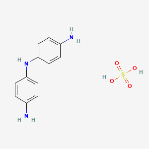 4,4′-Diaminodiphenylamine sulfate salt structure, CAS 53760-27-3