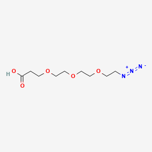 Azido-dPEG4-acid structure, CAS 1056024-94-2