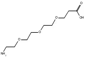 alpha-aMine-oMega-propionic acid triethylene glycol structure, CAS 784105-33-5