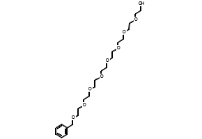Octaethylene glycol Monobenzyl ether structure, CAS 477775-73-8