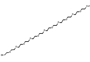 Dodecaethylene glycol Monobenzyl ether structure, CAS 1201808-31-2