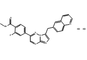 INCB28060 Dihydrochloride structure, CAS 1197376-85-4