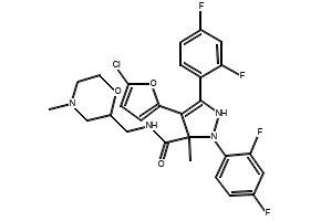 1H-Imidazol-2-amine, N-[(2,4-difluorophenyl)methyl]-4,5-dihydro- structure, CAS 1597248-19-5