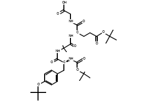 Boc-Tyr(tBu)-Aib-Glu(OtBu)-Gly-OH structure, CAS 2682040-93-1