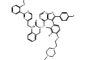 4-(3-acetyl-5-chloro-2-ethoxy-6-fluorophenyl)-2-pyrrolidinone structure, CAS 1426701-03-2