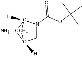 Tert-butyl (1R,4R,5S)-5-amino-2-azabicyclo[2.1.1]hexane-2-carboxylate structure, CAS 1932212-66-2
