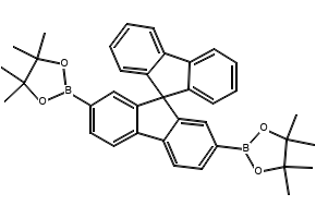 1,3,2-Dioxaborolane, 2,2'-(9,9'-spirobi[9H-fluorene]-2,7-diyl)bis[4,4,5,5-tetramethyl- structure, CAS 728911-52-2