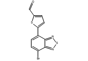 5-(7-bromobenzo[c][1,2,5]thiadiazol-4-yl)thiophene-2-carbaldehyde structure, CAS 1309922-61-9