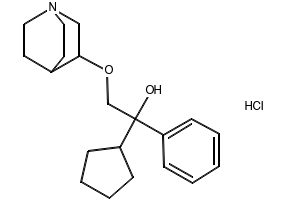 Penehyclidine HCl (Mixture of IsoMers) structure, CAS 151937-76-7