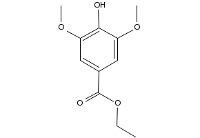 ethyl 4-hydroxy-3,5-dimethoxy-benzoate structure, CAS 3943-80-4