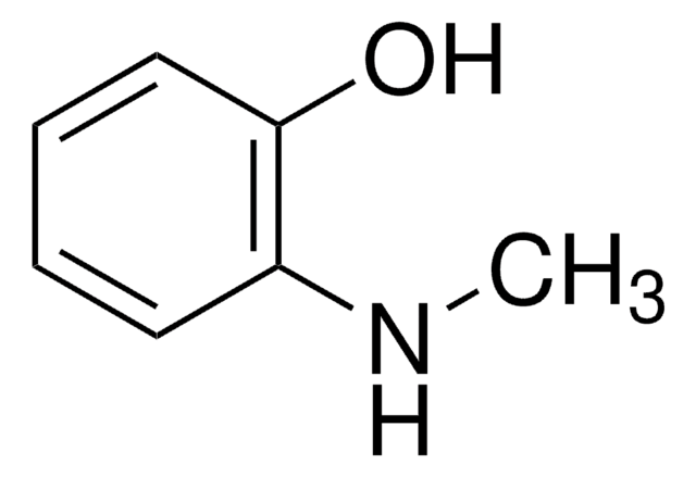 2-METHYLAMINOPHENOL structure, CAS 611-24-5