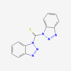 BIS(1-BENZOTRIAZOLYL)METHANETHIONE structure, CAS 4314-19-6