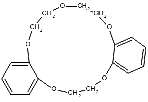 DIBENZO-15-CROWN-5 structure, CAS 14262-60-3