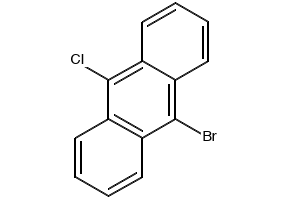 9-bromo-2-chloroanthracene structure, CAS 84065-21-4