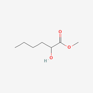 methyl 2-hydroxyhexanoate structure, CAS 68756-64-9