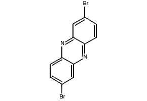 2,7-Dibromophenazine structure, CAS 36848-40-5