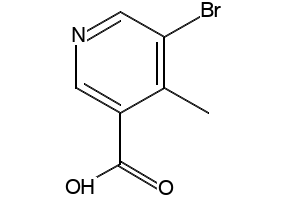 5-BroMo-4-Methylnicotinic acid structure, CAS 677702-58-8