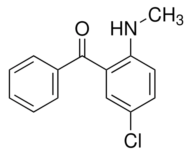 2',5-dichloro-2-(methylamino)benzophenone structure, CAS 5621-86-3
