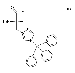 H-His(Trt)-OH.2HCl (N’-Trityl-L-histidine.2HCl) structure, CAS 32946-53-5