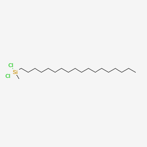 DICHLORO-METHYL-OCTADECYLSILANE structure, CAS 5157-75-5
