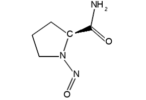 2-Pyrrolidinecarboxamide,1-nitroso-,(S)-(9CI) structure, CAS 79108-51-3