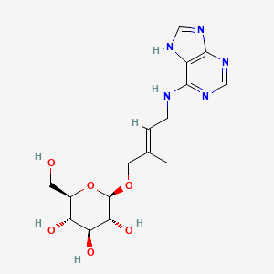 TRANS-ZEATIN GLUCOSIDE structure, CAS 56329-06-7