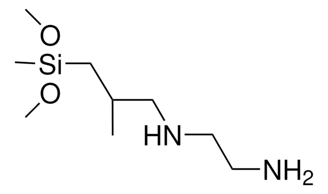 N-(2-AMINOETHYL)-3-AMINOISOBUTYLMETHYLDIMETHOXYSILANE structure, CAS 23410-40-4