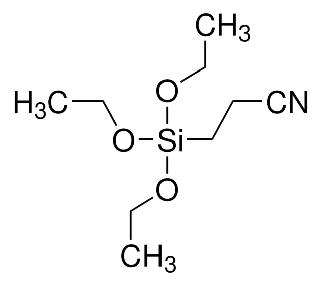 2-CYANOETHYLTRIETHOXYSILANE structure, CAS 919-31-3
