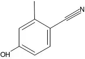 4-hydroxy-2-Methylbenzonitrile structure, CAS 14143-26-1