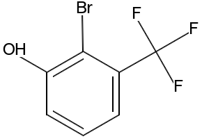 3-bromo-2-(methylthio)phenol structure, CAS 107724-66-3