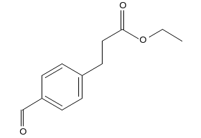 ETHYL 3-(3-FORMYLPHENYL)PROPANOATE structure, CAS 110114-05-1