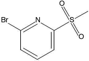 2-broMo-6-(Methylsulfonyl)pyridine structure, CAS 98626-92-7