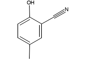 2-hydroxy-5-methylbenzonitrile structure, CAS 51282-90-7