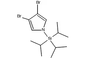 N-(TRIISOPROPYLSILYL)-3,4-DIBROMOPYRROLE structure, CAS 93362-54-0