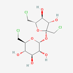 1',6,6'-Trichloro Sucrose structure, CAS 40631-75-2