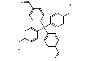 4-[tris(4-formylphenyl)methyl]benzaldehyde structure, CAS 617706-61-3