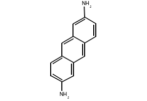 anthracene-2,6-diamine structure, CAS 46710-42-3