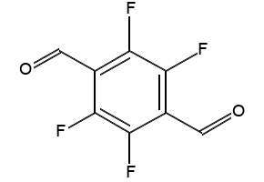 2,3,5,6-TETRAFLUOROTEREPHTHALALDEHYDE structure, CAS 3217-47-8