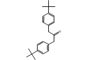 1,3-bis(4-(trifluoromethyl)phenyl)propan-2-one structure, CAS 108868-46-8