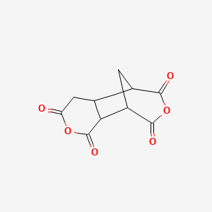 3-(Carboxymethyl)-1,2,4-cyclopentanetricarboxylic acid 1,4:2,3-dianhydride structure, CAS 6053-46-9