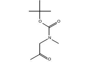 N-Boc, N-methylaminoacetone structure, CAS 532410-39-2